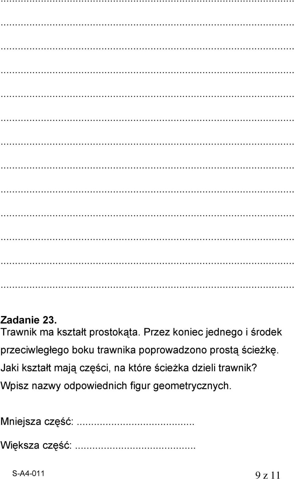 prostą ścieżkę.