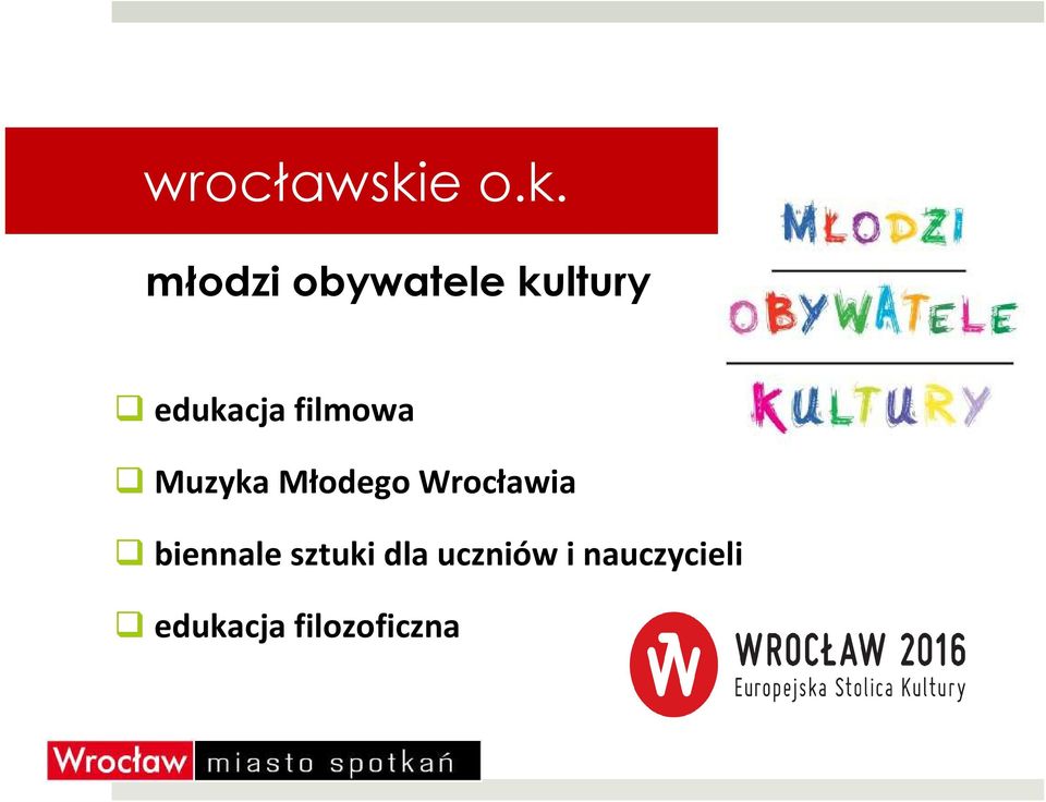 Wrocławia biennale sztuki dla