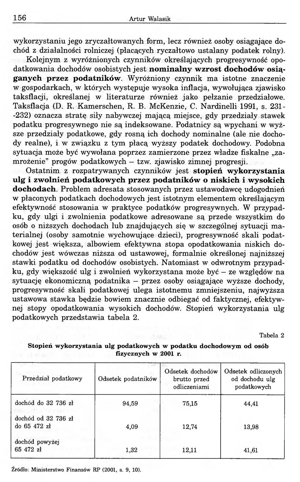 Wyróżniony czynnik ma istotne znaczenie w gospodarkach, w których występuje wysoka inflacja, wywołująca zjawisko taksflacji, określanej w literaturze również jako pełzanie przedziałowe. Taksflacja (D.
