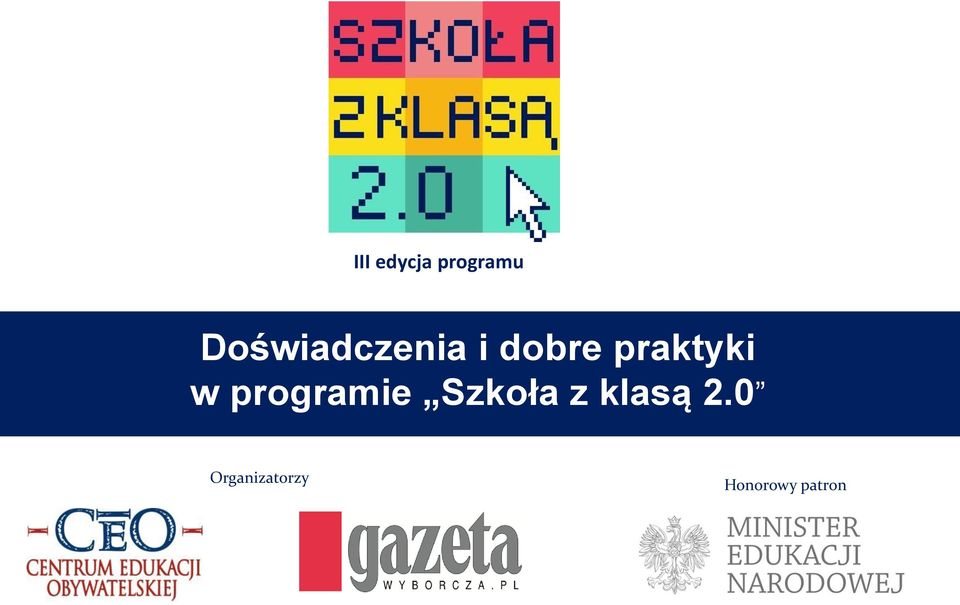 praktyki w programie Szkoła