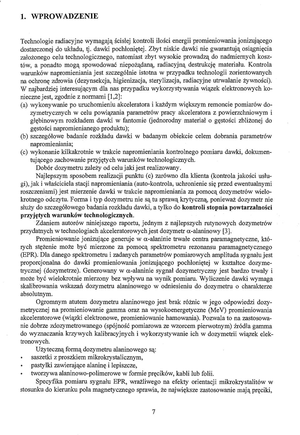materiału.