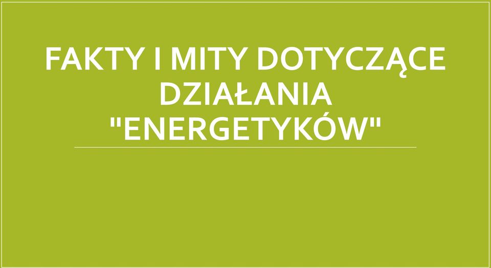 DOTYCZĄCE