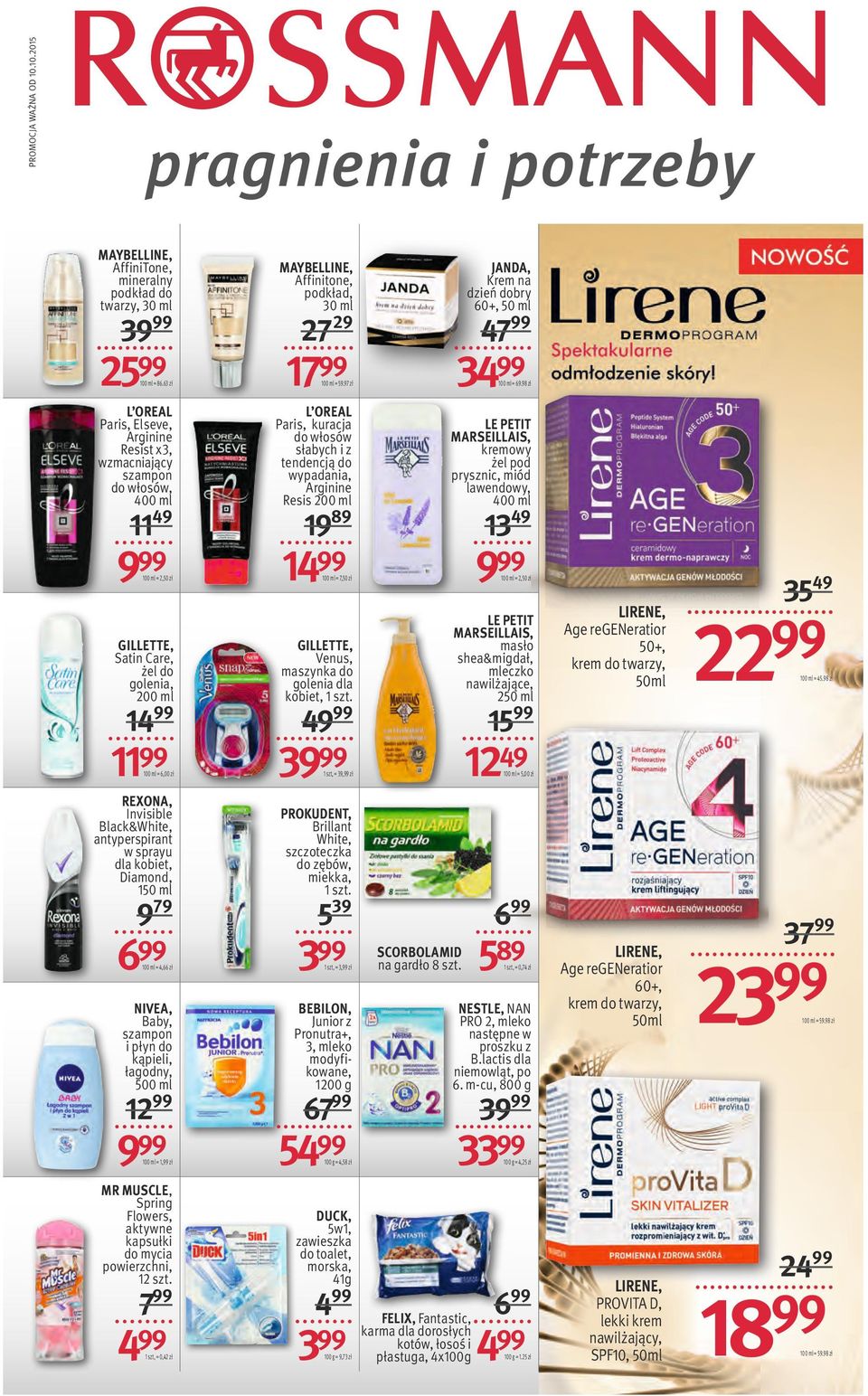 OREAL Paris, kuracja do włosów słabych i z tendencją do wypadania, Arginine Resis 200 ml LE PETIT MARSEILLAIS, kremowy żel pod prysznic, miód lawendowy, 400 ml 39 = 86.