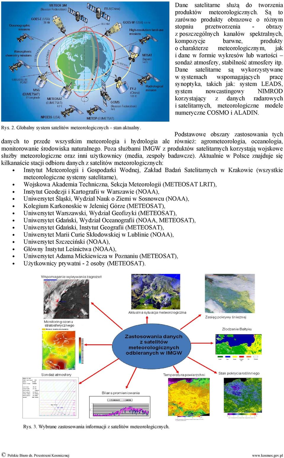 lub wartości sondaż atmosfery, stabilność atmosfery itp.