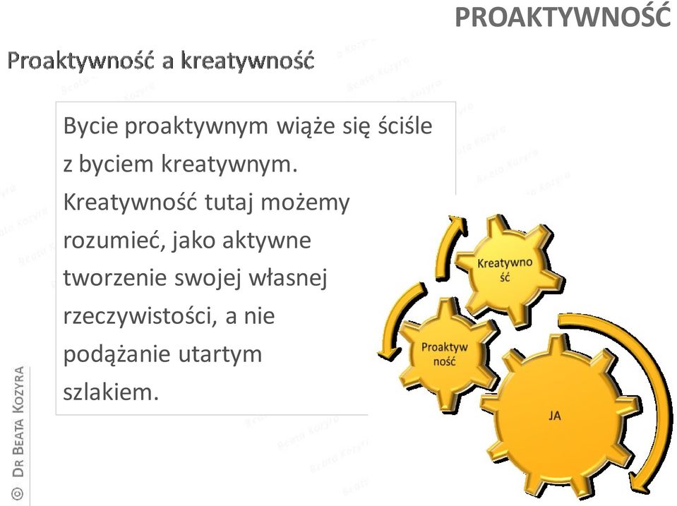 Kreatywność tutaj możemy rozumieć, jako