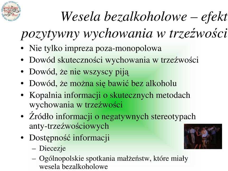 Kopalnia informacji o skutecznych metodach wychowania w trzeźwości Źródło informacji o negatywnych