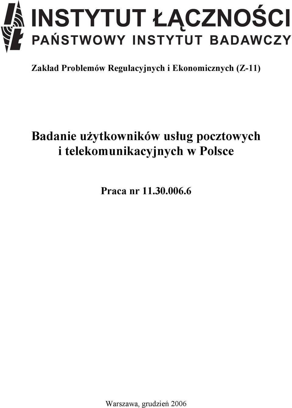 usług pocztowych i telekomunikacyjnych w