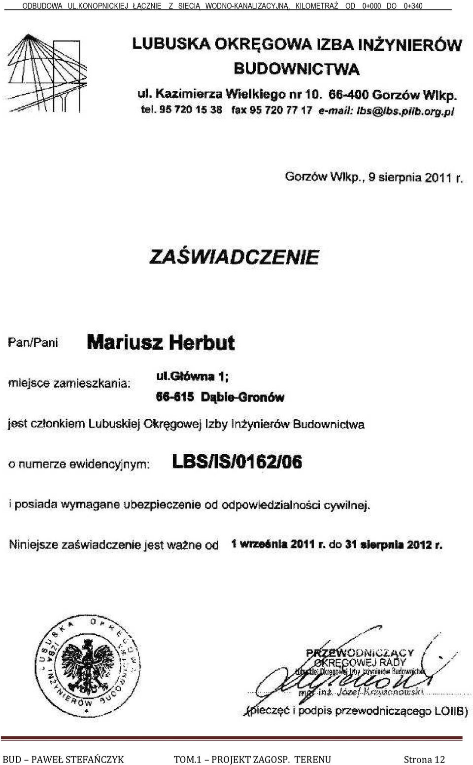 1 PROJEKT