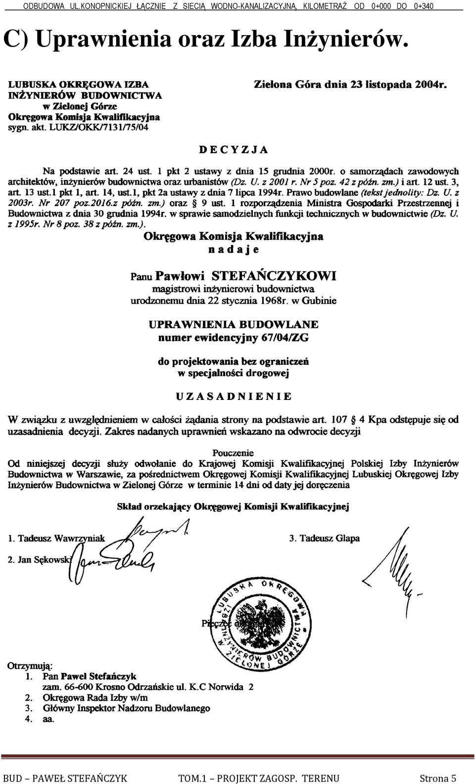 BUD PAWEŁ STEFAŃCZYK