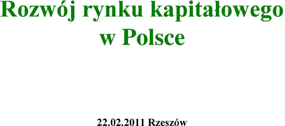 w Polsce 22.