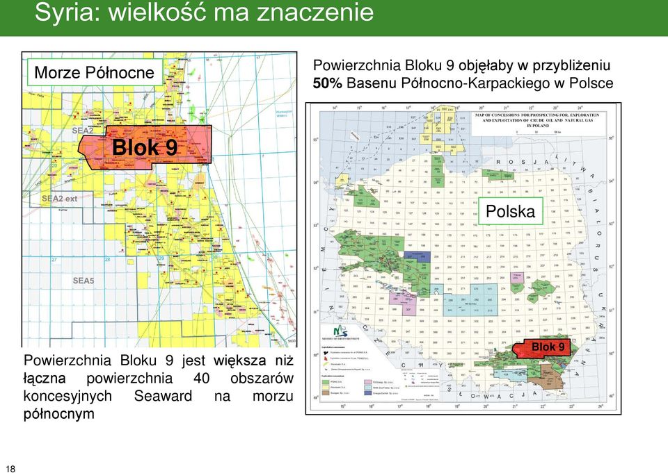 Polsce Blok 9 Polska Powierzchnia Bloku 9 jest większa niż łączna