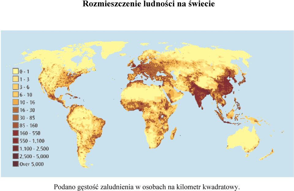 gęstość zaludnienia w