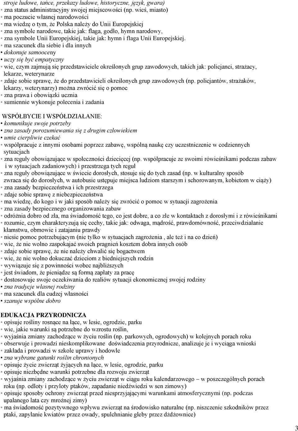 jak: hymn i flaga Unii Europejskiej.