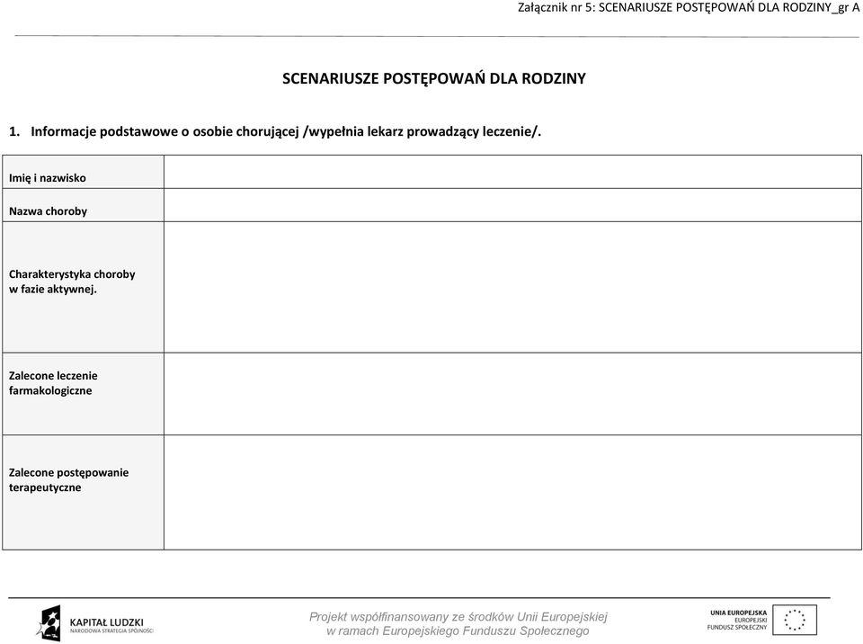 prowadzący leczenie/.