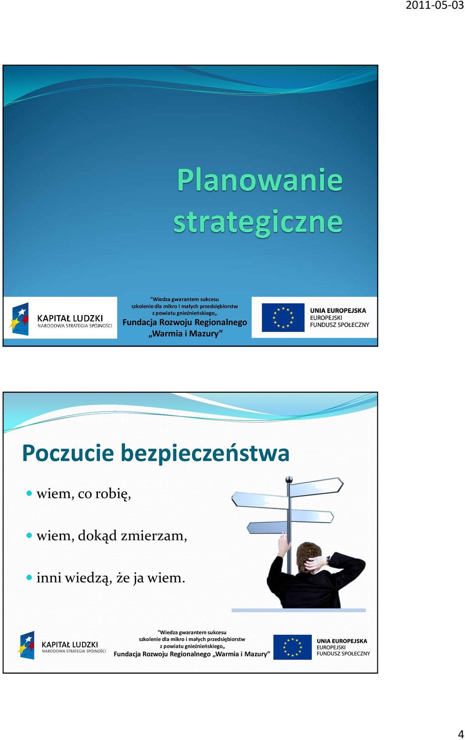 bezpieczeństwa wiem, co robię,