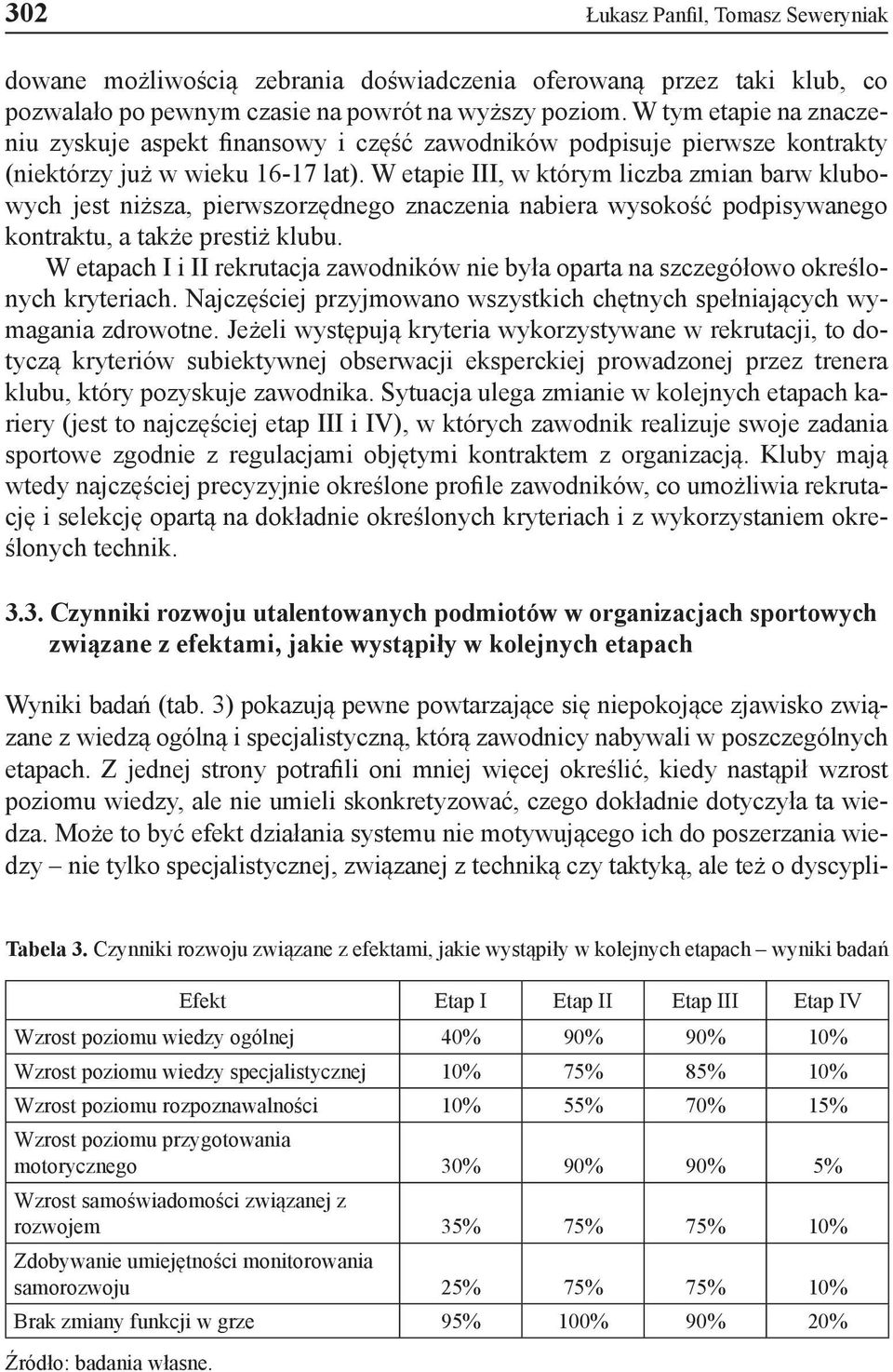 W etapie III, w którym liczba zmian barw klubowych jest niższa, pierwszorzędnego znaczenia nabiera wysokość podpisywanego kontraktu, a także prestiż klubu.