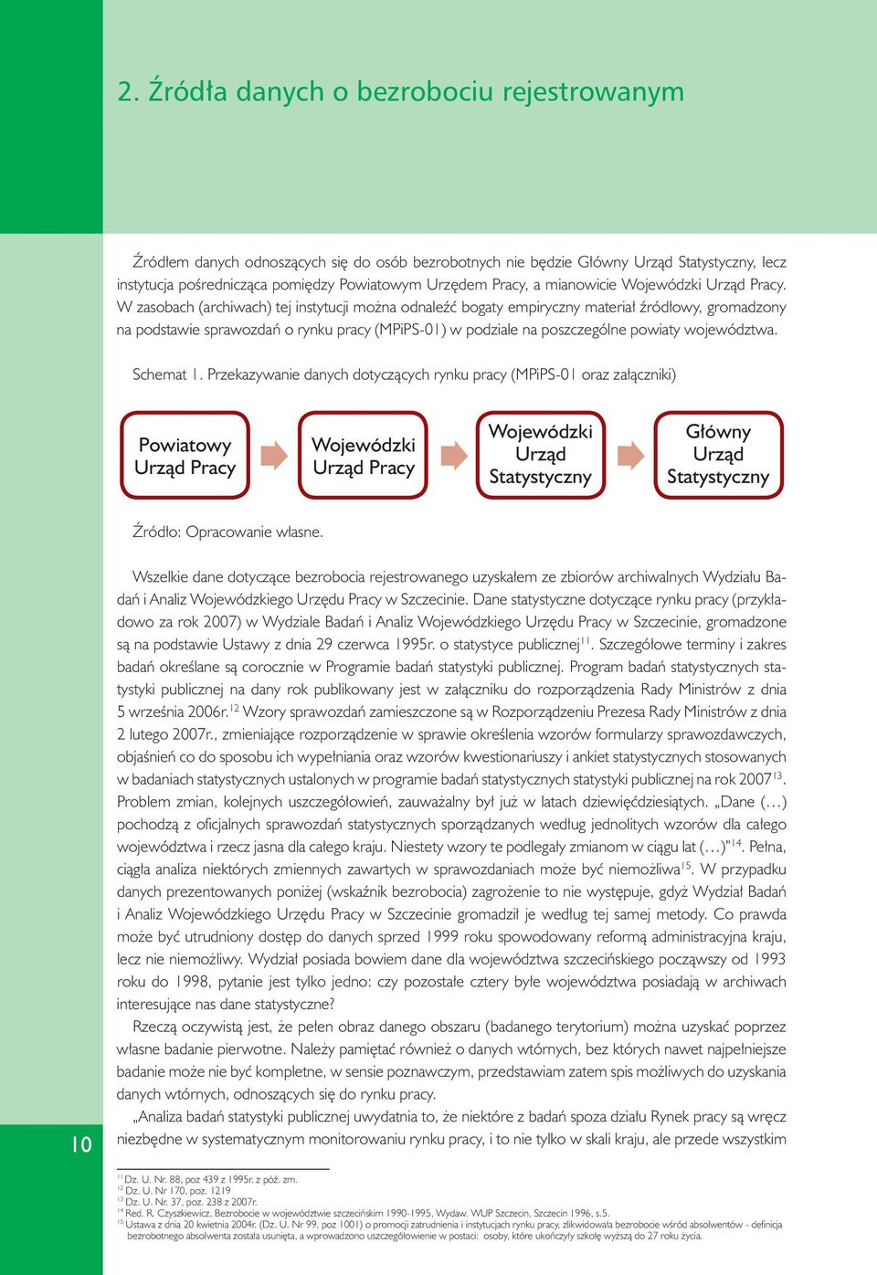 W zasobach (archiwach) tej instytucji można odnaleźć bogaty empiryczny materiał źródłowy, gromadzony na podstawie sprawozdań o rynku pracy (MPiPS-01) w podziale na poszczególne powiaty województwa.