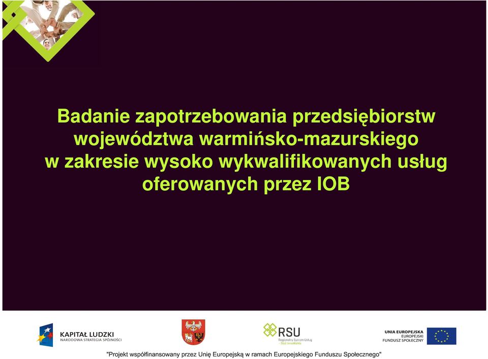 warmińsko-mazurskiego w zakresie