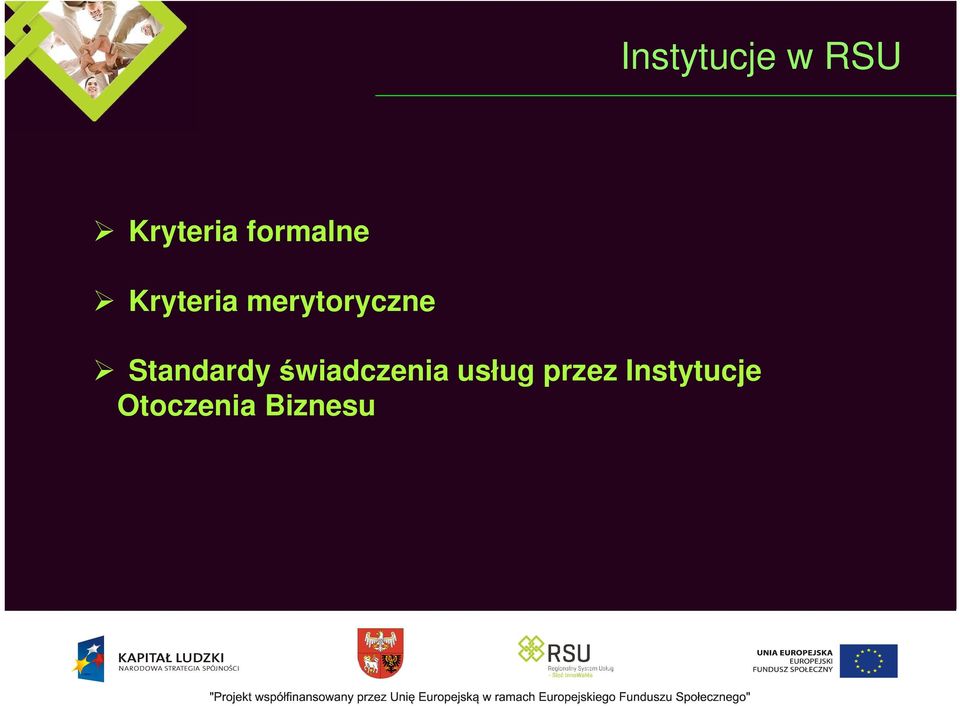 merytoryczne Standardy