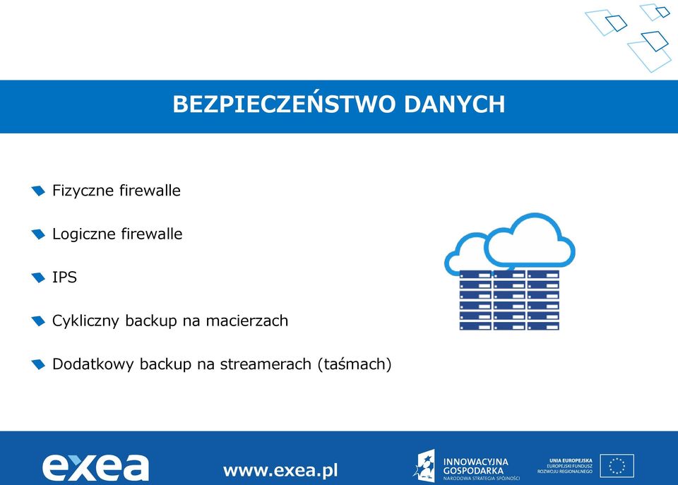 Cykliczny backup na macierzach