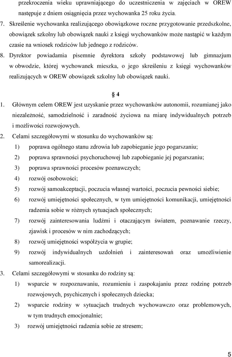 jednego z rodziców. 8.
