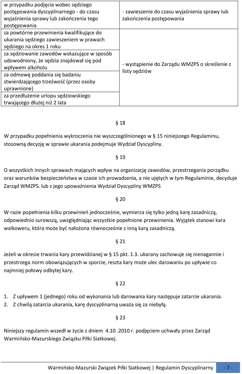 trzeźwość (przez osoby uprawnione) za przedłużenie urlopu sędziowskiego trwającego dłużej niż 2 lata - zawieszenie do czasu wyjaśnienia sprawy lub zakończenia postępowania - wystąpienie do Zarządu