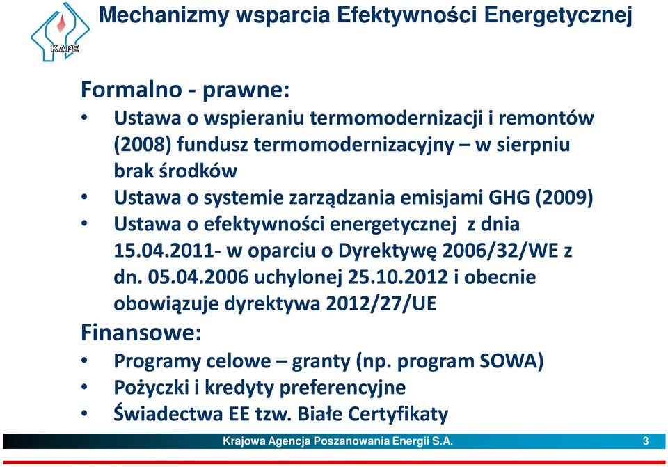 04.2011-w oparciu o Dyrektywę 2006/32/WE z dn. 05.04.2006 uchylonej 25.10.
