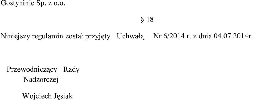 6/2014 r. z dnia 04.07.2014r.