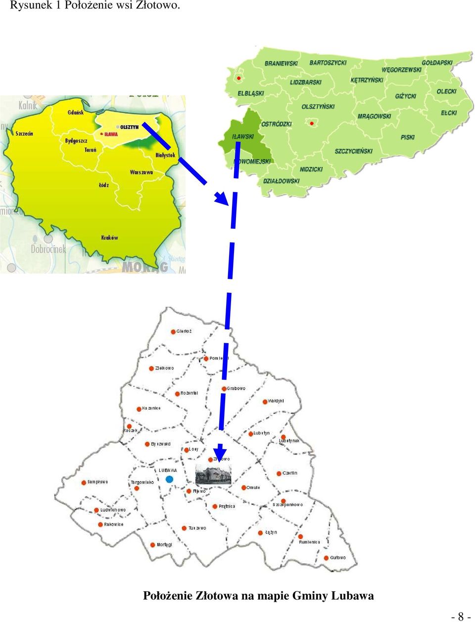 PołoŜenie Złotowa