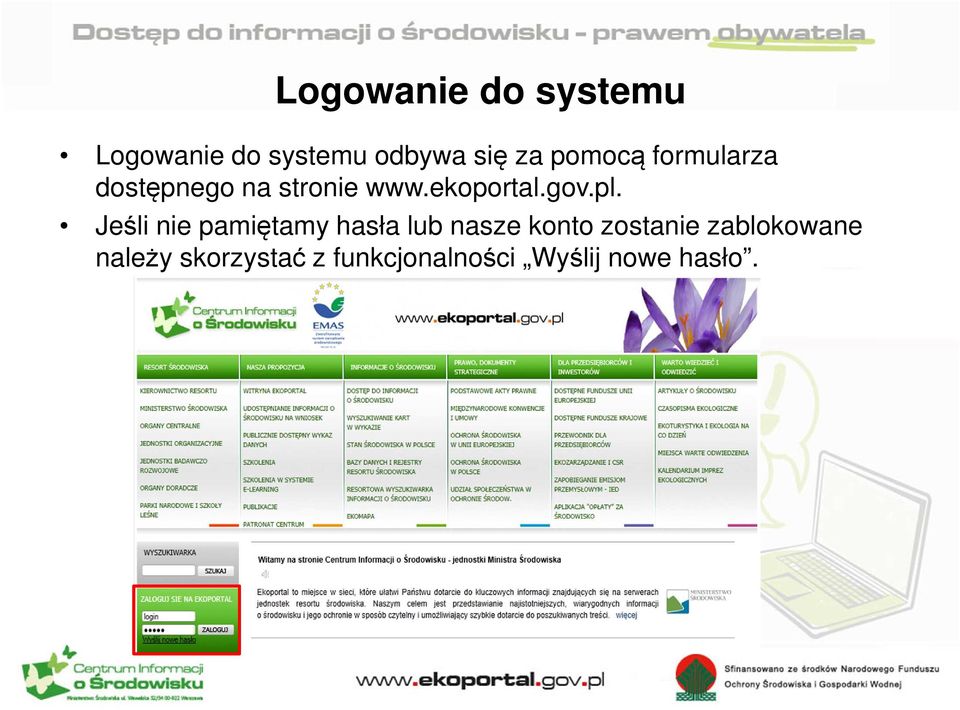 pl. Jeśli nie pamiętamy hasła lub nasze konto zostanie