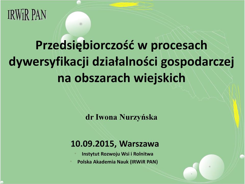 dr Iwona Nurzyńska 10.09.