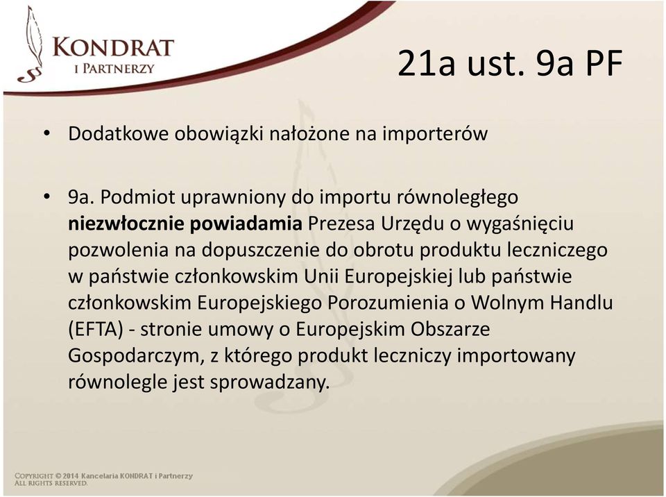 dopuszczenie do obrotu produktu leczniczego w państwie członkowskim Unii Europejskiej lub państwie członkowskim