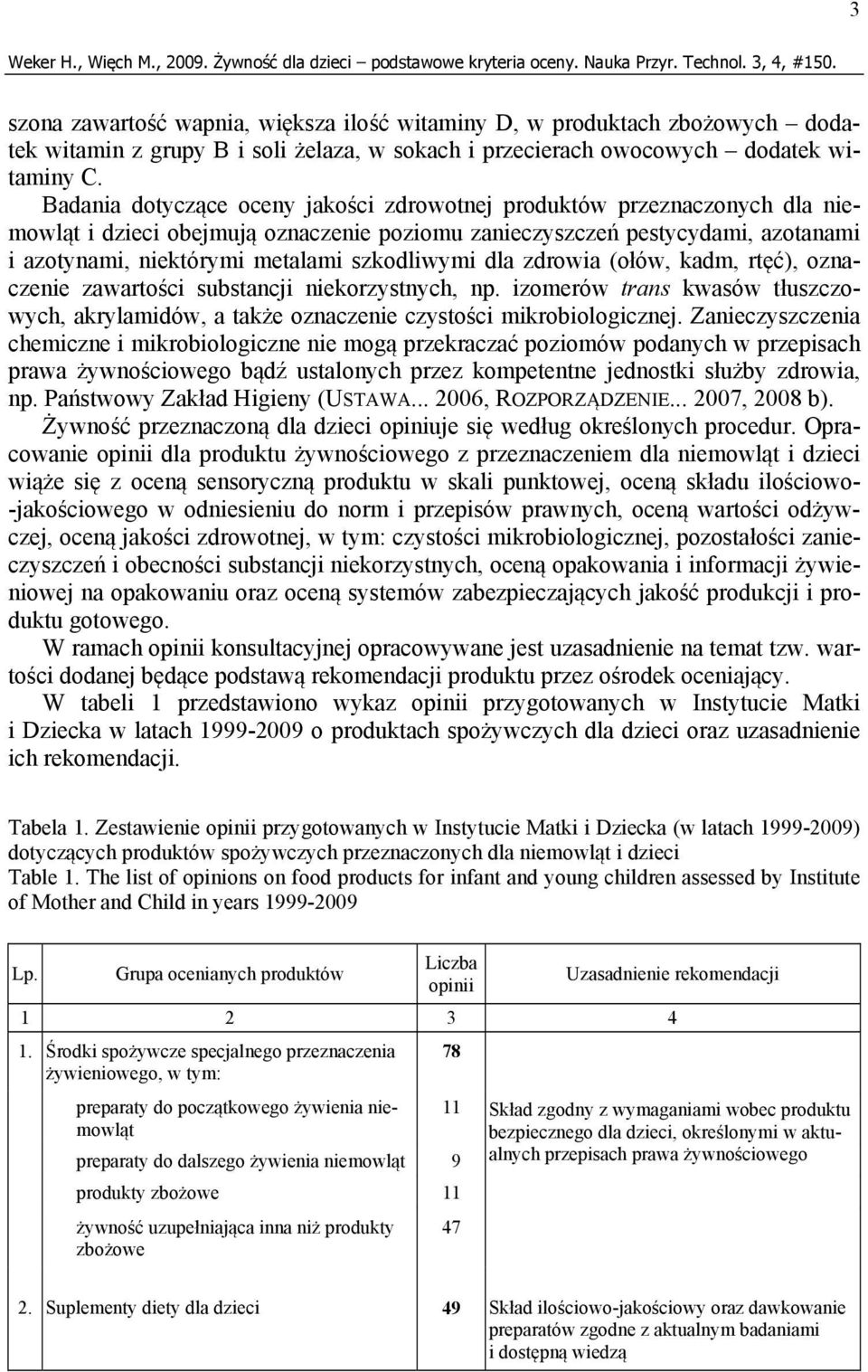 szkodliwymi dla zdrowia (ołów, kadm, rtęć), oznaczenie zawartości substancji niekorzystnych, np. izomerów trans kwasów tłuszczowych, akrylamidów, a także oznaczenie czystości mikrobiologicznej.