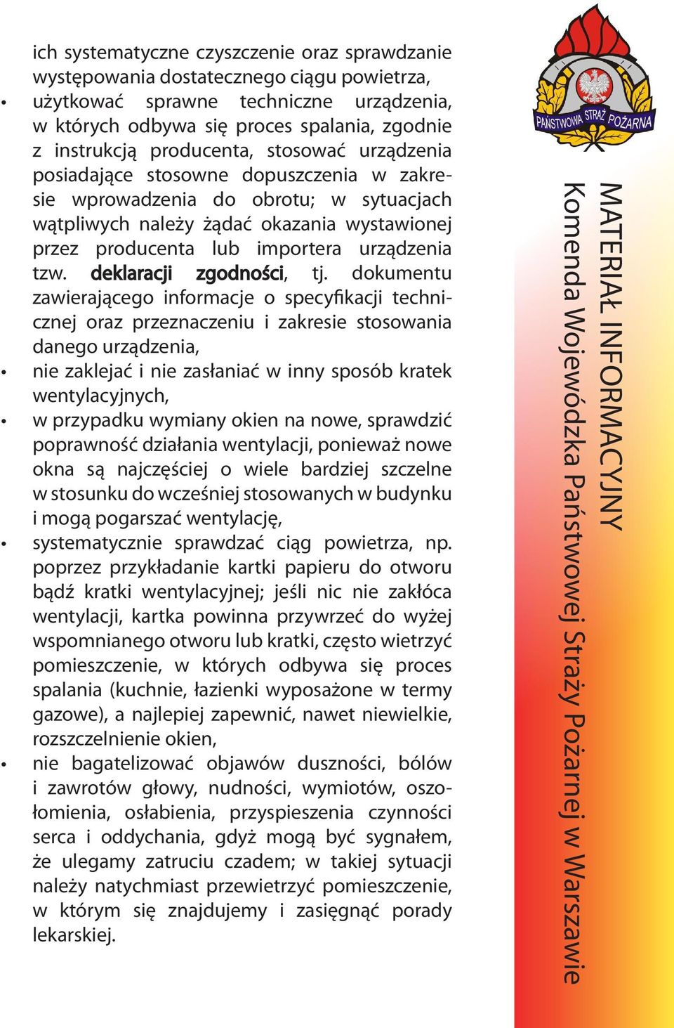 urządzenia tzw. deklaracji zgodności, tj.