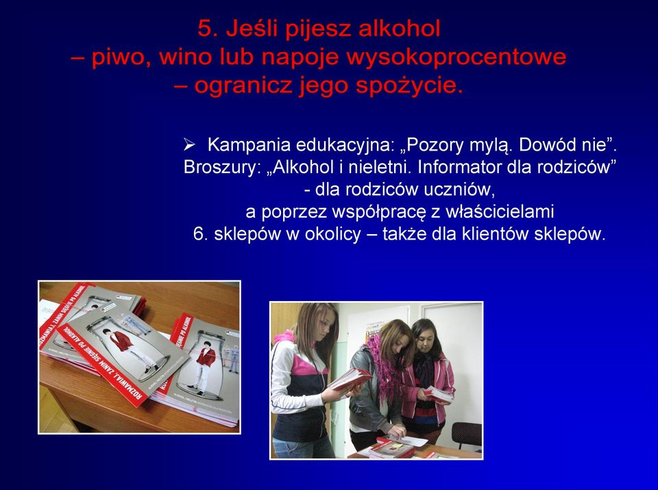 Informator dla rodziców - dla rodziców uczniów, a