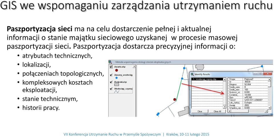 Paszportyzacja dostarcza precyzyjnej informacji o: atrybutach technicznych, lokalizacji, połą ze