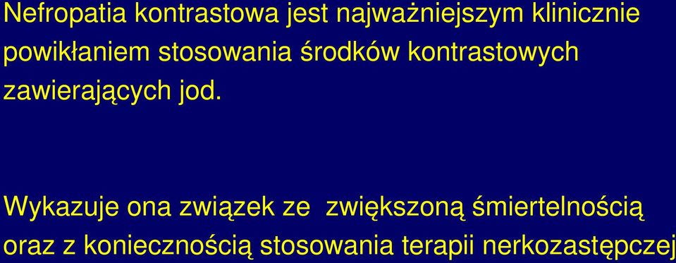 zawierających jod.