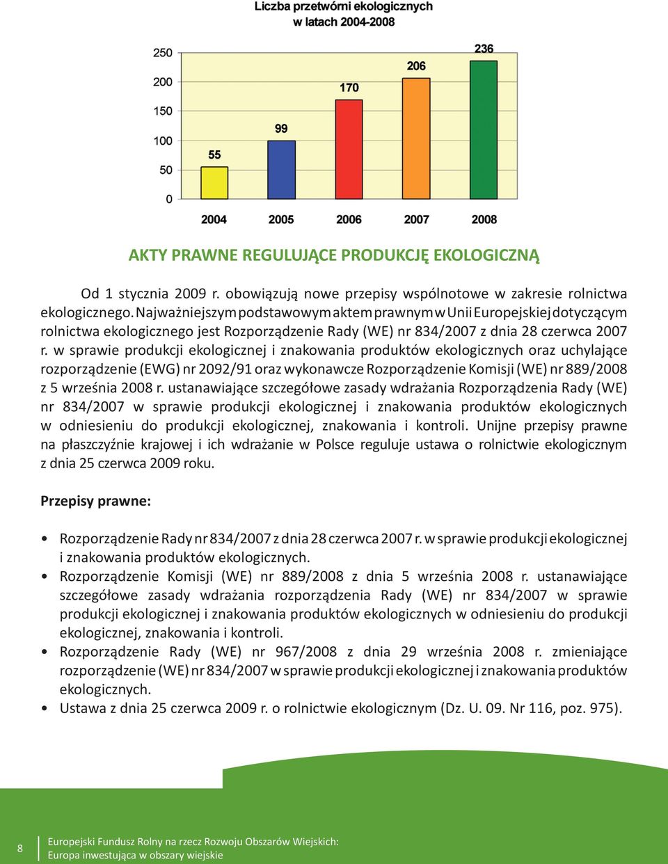 w sprawie produkcji ekologicznej i znakowania produktów ekologicznych oraz uchylające rozporządzenie (EWG) nr 2092/91 oraz wykonawcze Rozporządzenie Komisji (WE) nr 889/2008 z 5 września 2008 r.