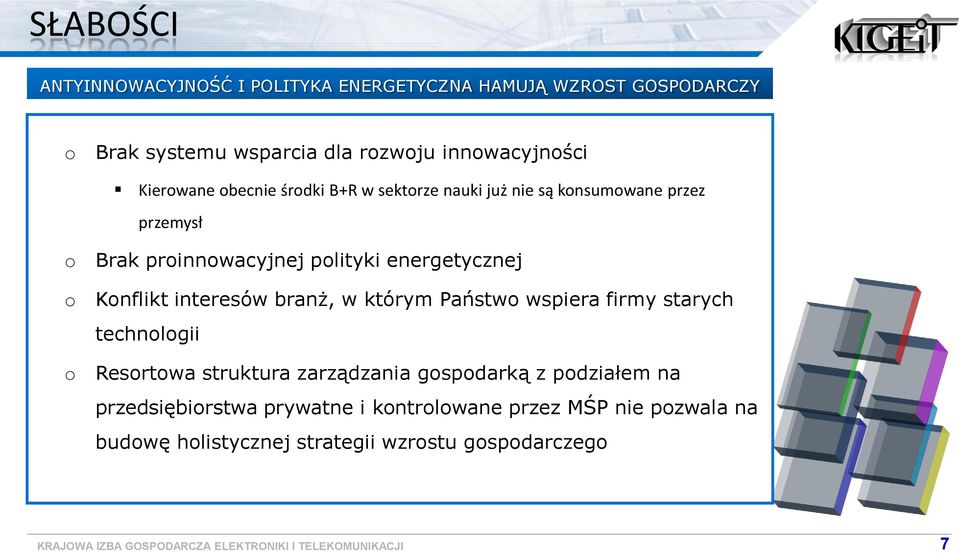 energetycznej Knflikt interesów branż, w którym Państw wspiera firmy starych technlgii Resrtwa struktura zarządzania