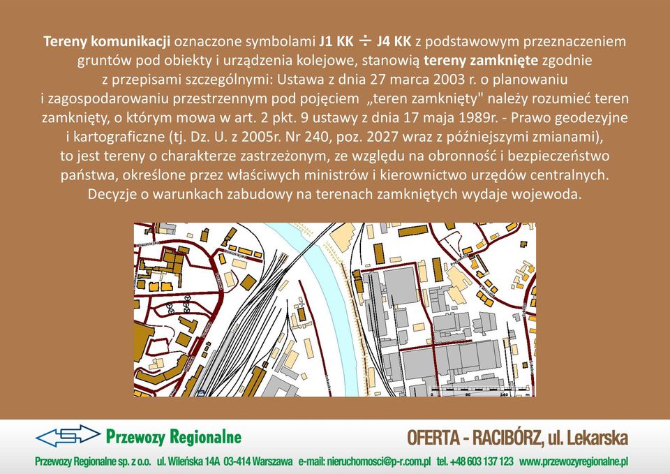 9 ustawy z dnia 17 maja 1989r. - Prawo geodezyjne i kartograficzne (tj. Dz. U. z 2005r. Nr 240, poz.