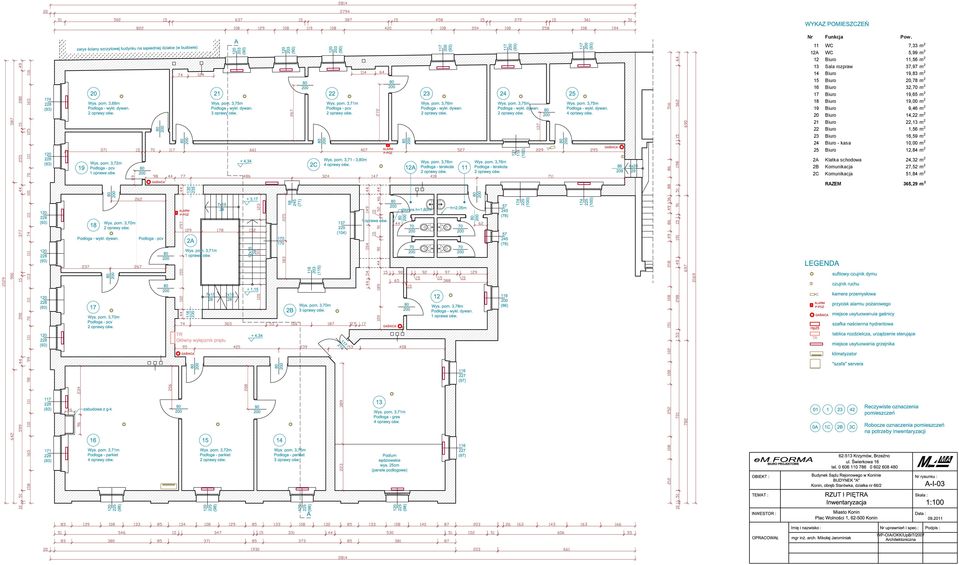 20,78 m 2 16 32,70 m 2 17 19,65 m 2 18 19,00 m 2 19 9,46 m 2 20 14,22 m 2 21 22,13 m