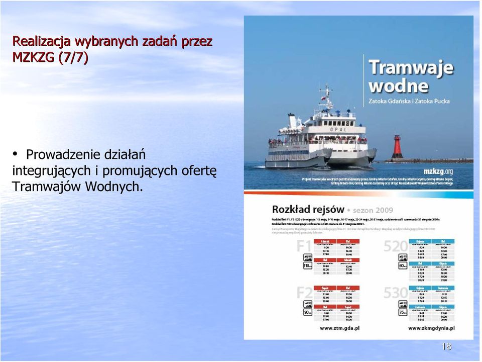 działań integrujących i