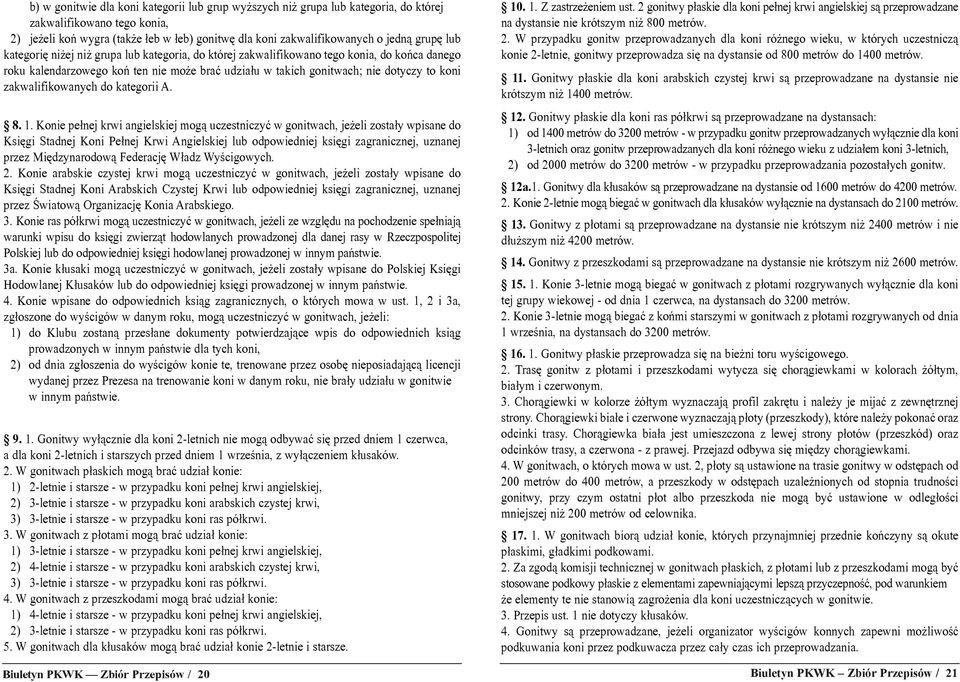 zakwalifikowanych do kategorii A. 8. 1.