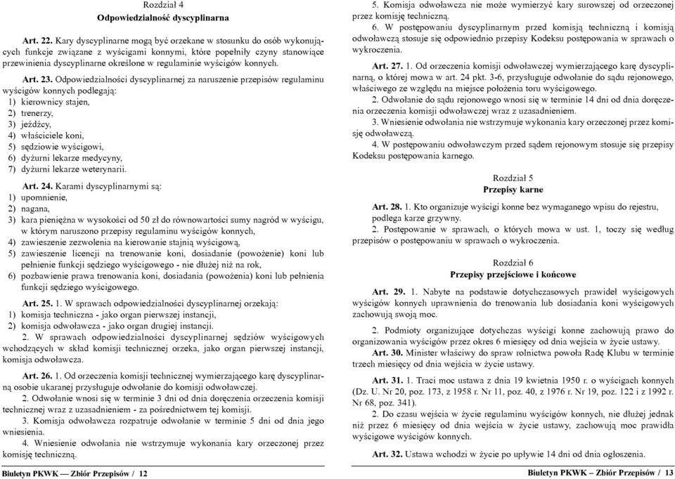 konnych. Art. 23.