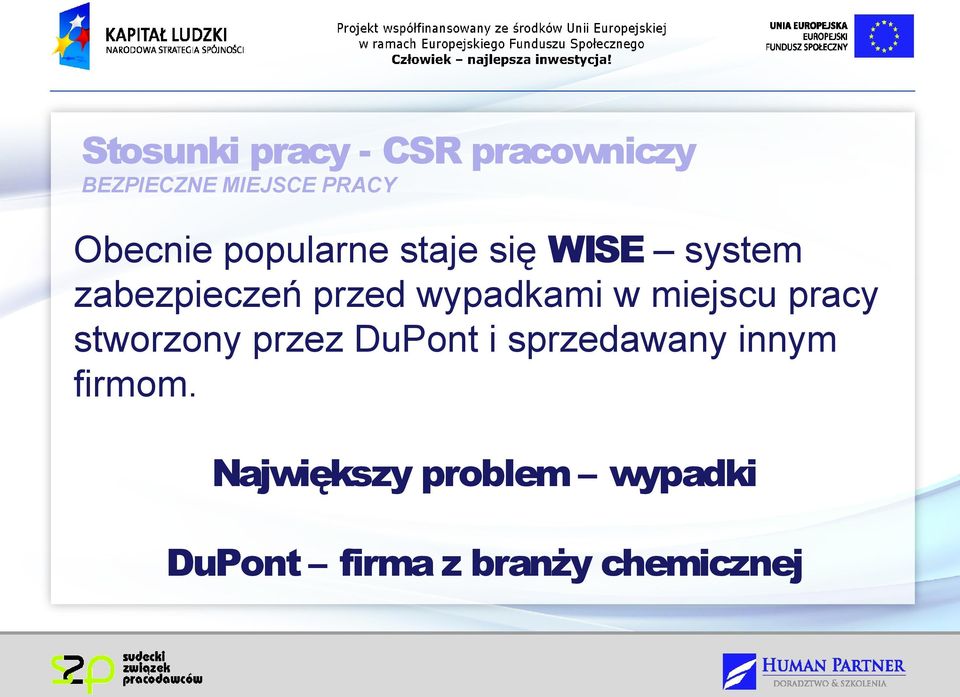 pracy stworzony przez DuPont i sprzedawany innym