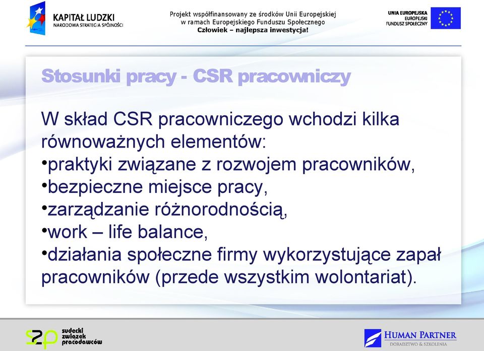 zarządzanie różnorodnością, work life balance, działania społeczne