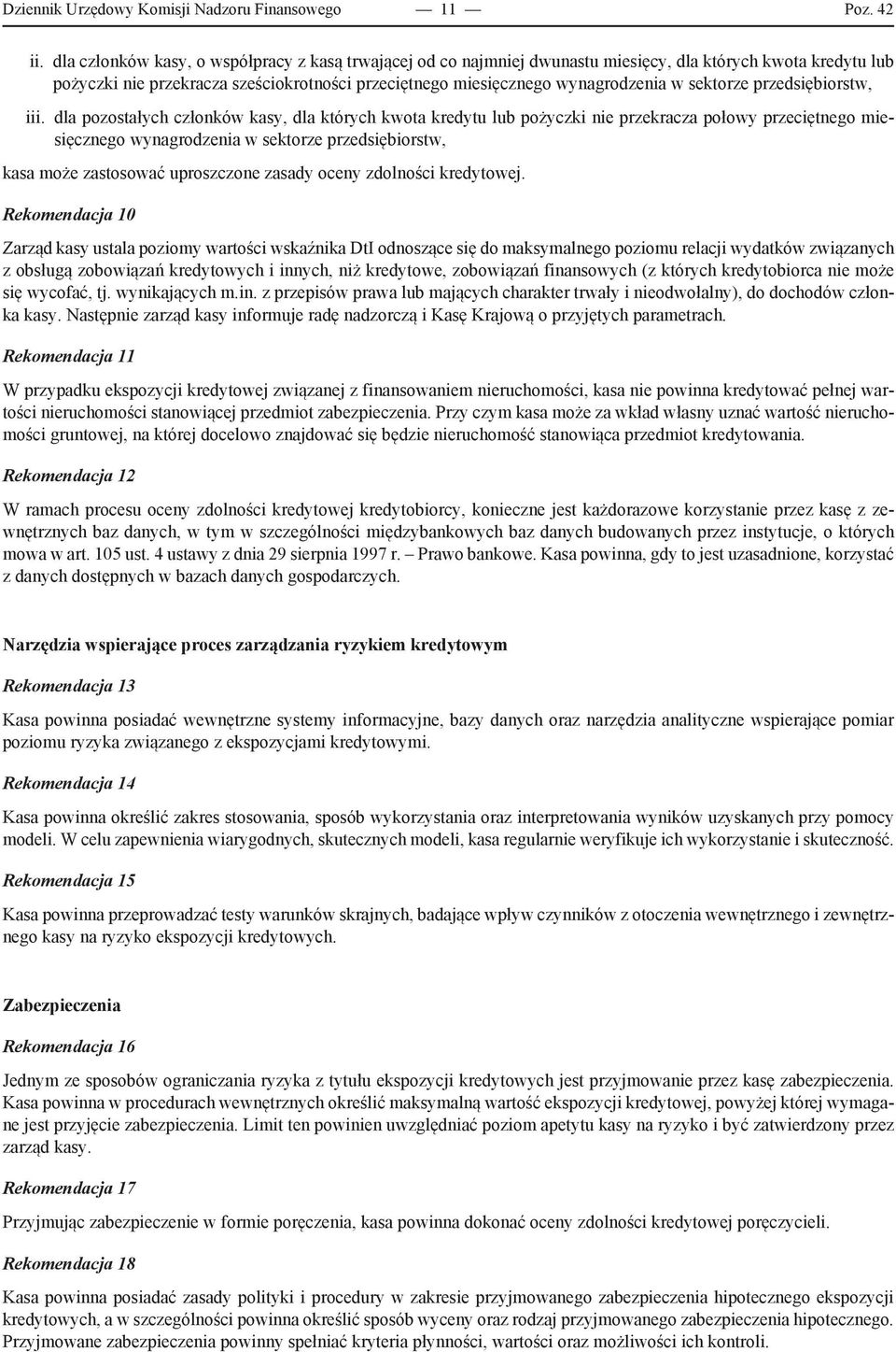 sektorze przedsiębiorstw, iii.