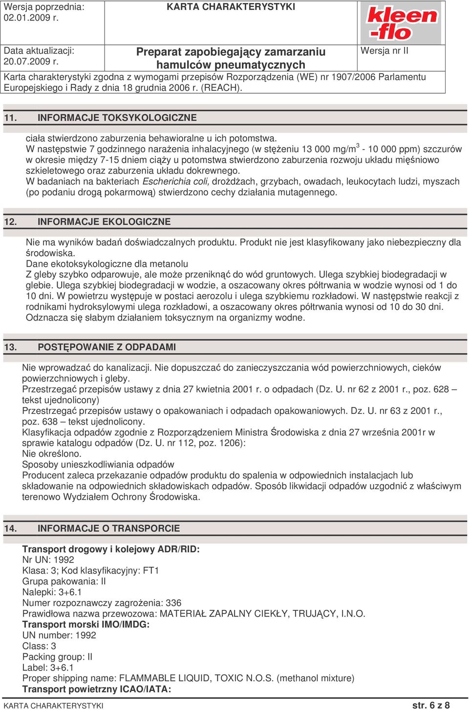 oraz zaburzenia układu dokrewnego.