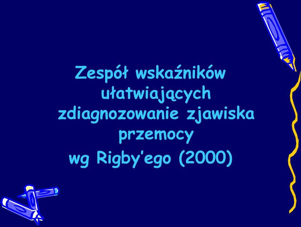 zdiagnozowanie