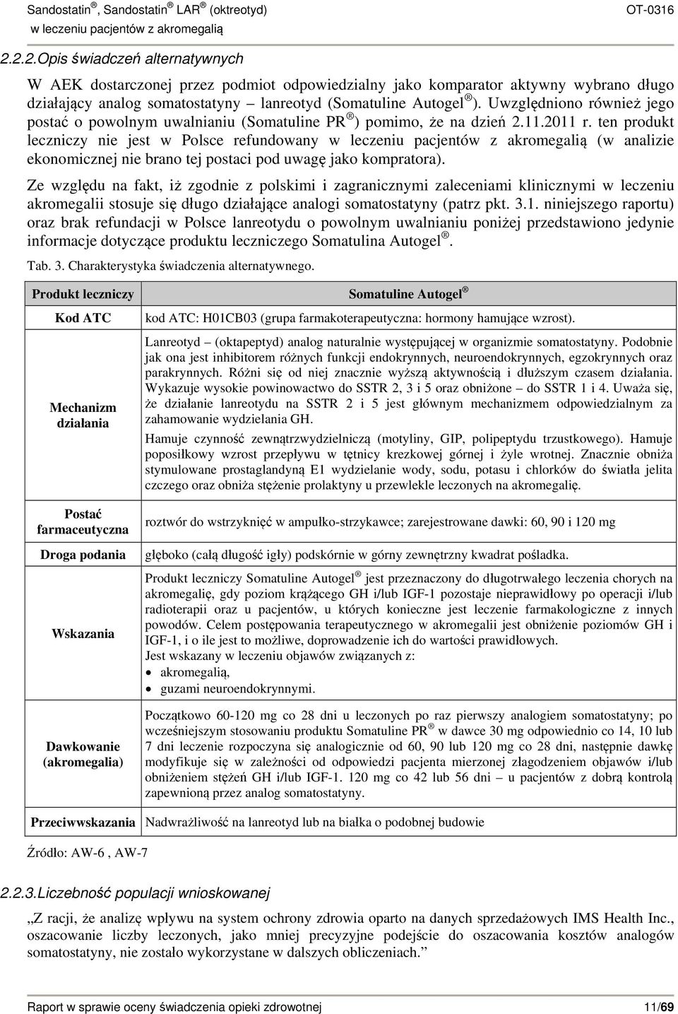 ten produkt leczniczy nie jest w Polsce refundowany (w analizie ekonomicznej nie brano tej postaci pod uwagę jako kompratora).